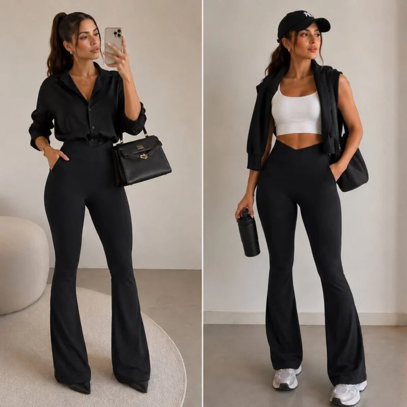Look feminino AZAFF com Calça Virgínia
